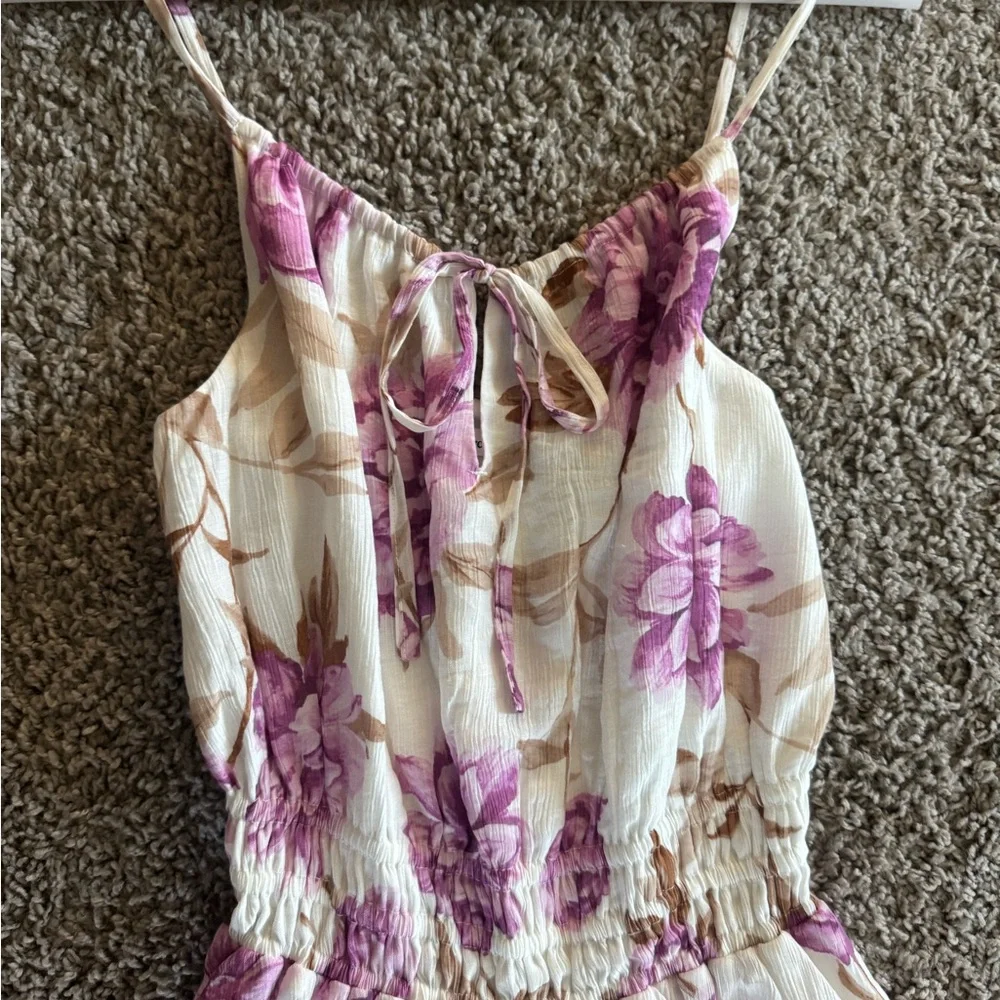 NWT Abercrombie & Fitch Floral Maxi Dress